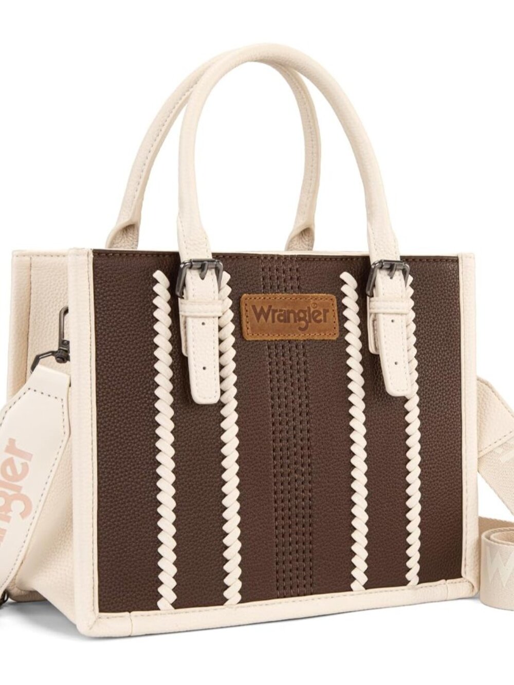 Wrangler Boho Tote Bag for Women Western Purse Retro Top Handle Satchel Handbag